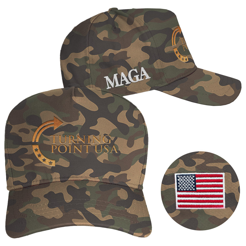 Charlie Kirk Hat Turning Point USA Hat MAGA Camo Cap Embroidered Trump Lovers Gifts Charlie Kirk Hat Turning Point USA Hat MAGA Camo Cap Embroidered Trump Lovers Gifts