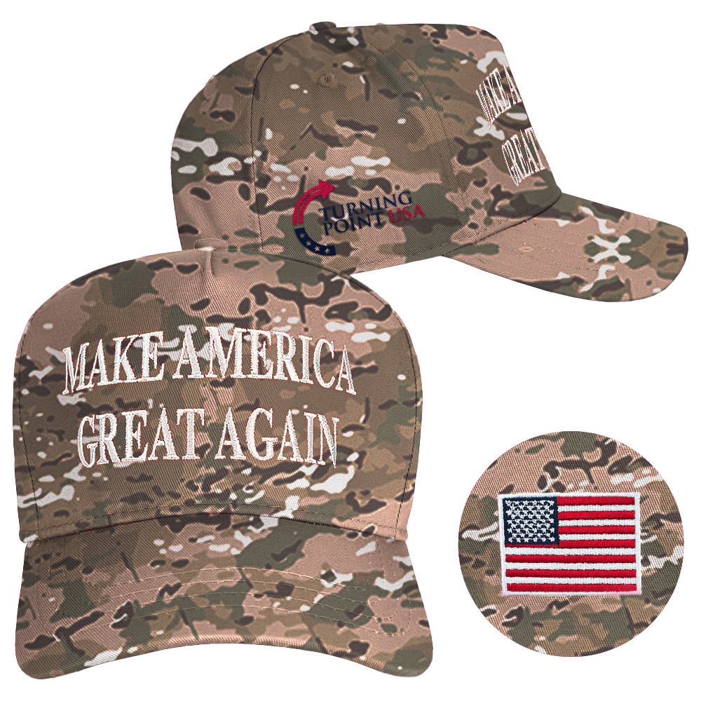 Charlie Kirk Hat Turning Point USA Hat Make America Great Again Camo Hat Embroidered Gifts Charlie Kirk Hat Turning Point USA Hat Make America Great Again Camo Hat Embroidered Gifts