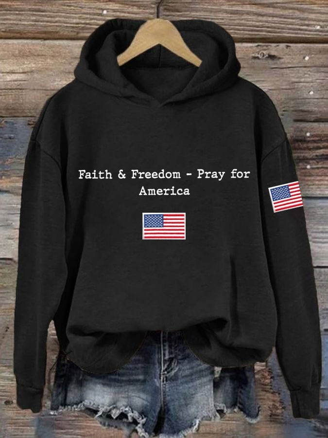 Charlie Kirk Hoodie Faith And Freedom Pray For America Hoodie Charlie Kirk Merchandise Charlie Kirk Hoodie Faith And Freedom Pray For America Hoodie Charlie Kirk Merchandise