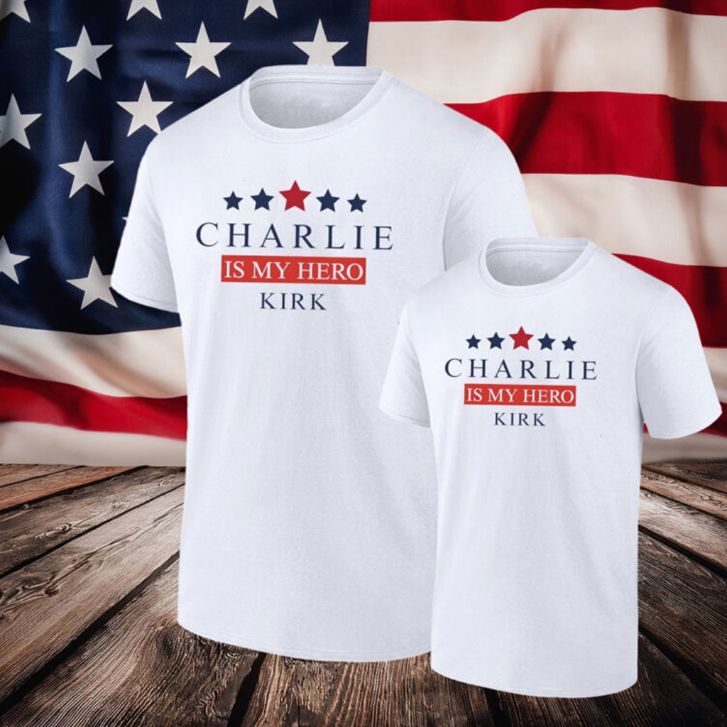 Charlie Kirk is my hero USA shirt Charlie Kirk is my hero USA shirt
