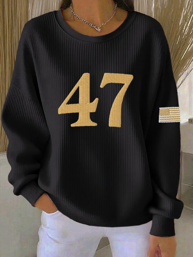 Charlie Kirk Merch 47 Long Sleeve Shirt Patriotic Gifts For Girlfriend Charlie Kirk Merch 47 Long Sleeve Shirt Patriotic Gifts For Girlfriend