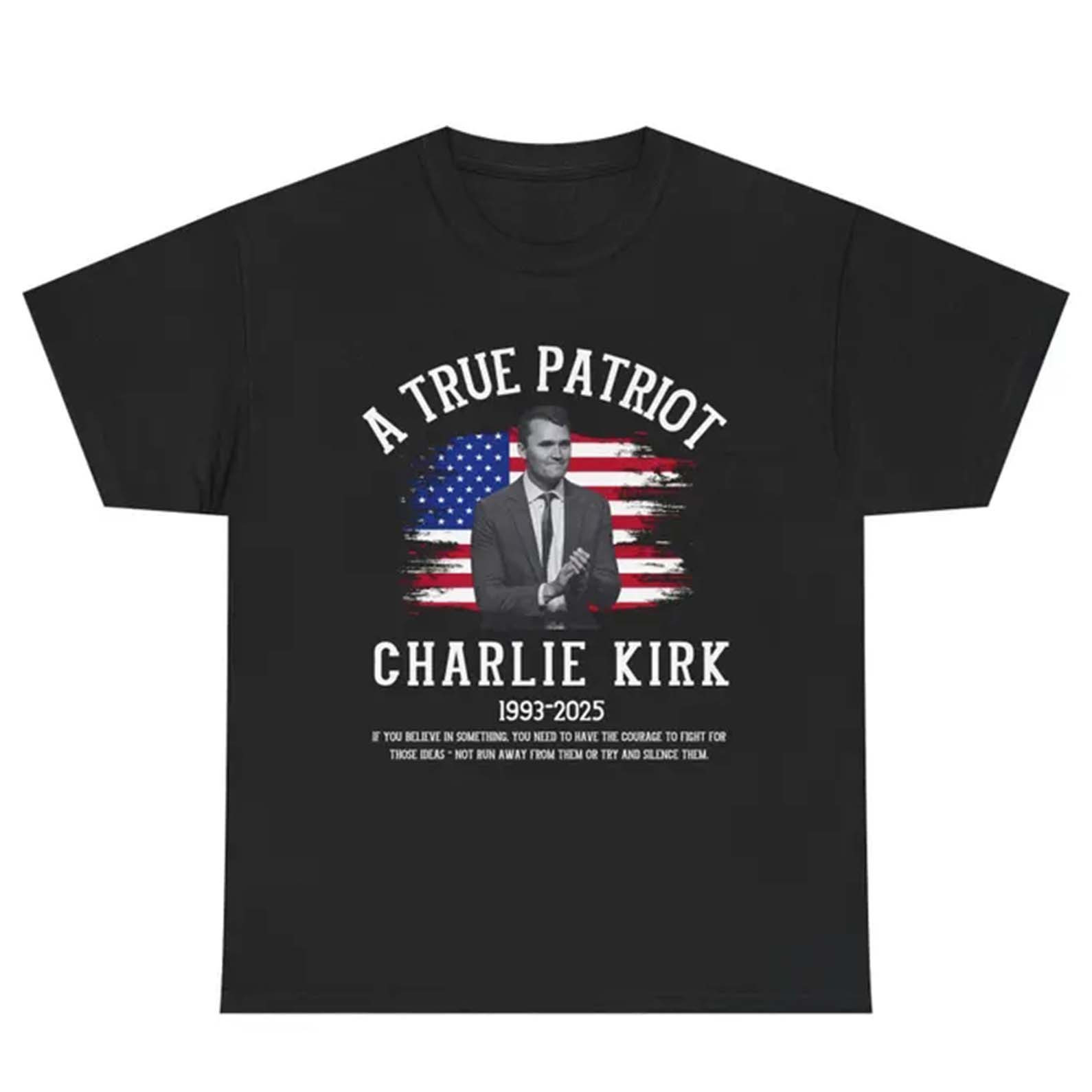 Charlie Kirk Merch A True Patriot Charlie Kirk Memorial Shirt Justice For Charlie Kirk Apparel Charlie Kirk Merch A True Patriot Charlie Kirk Memorial Shirt Justice For Charlie Kirk Apparel