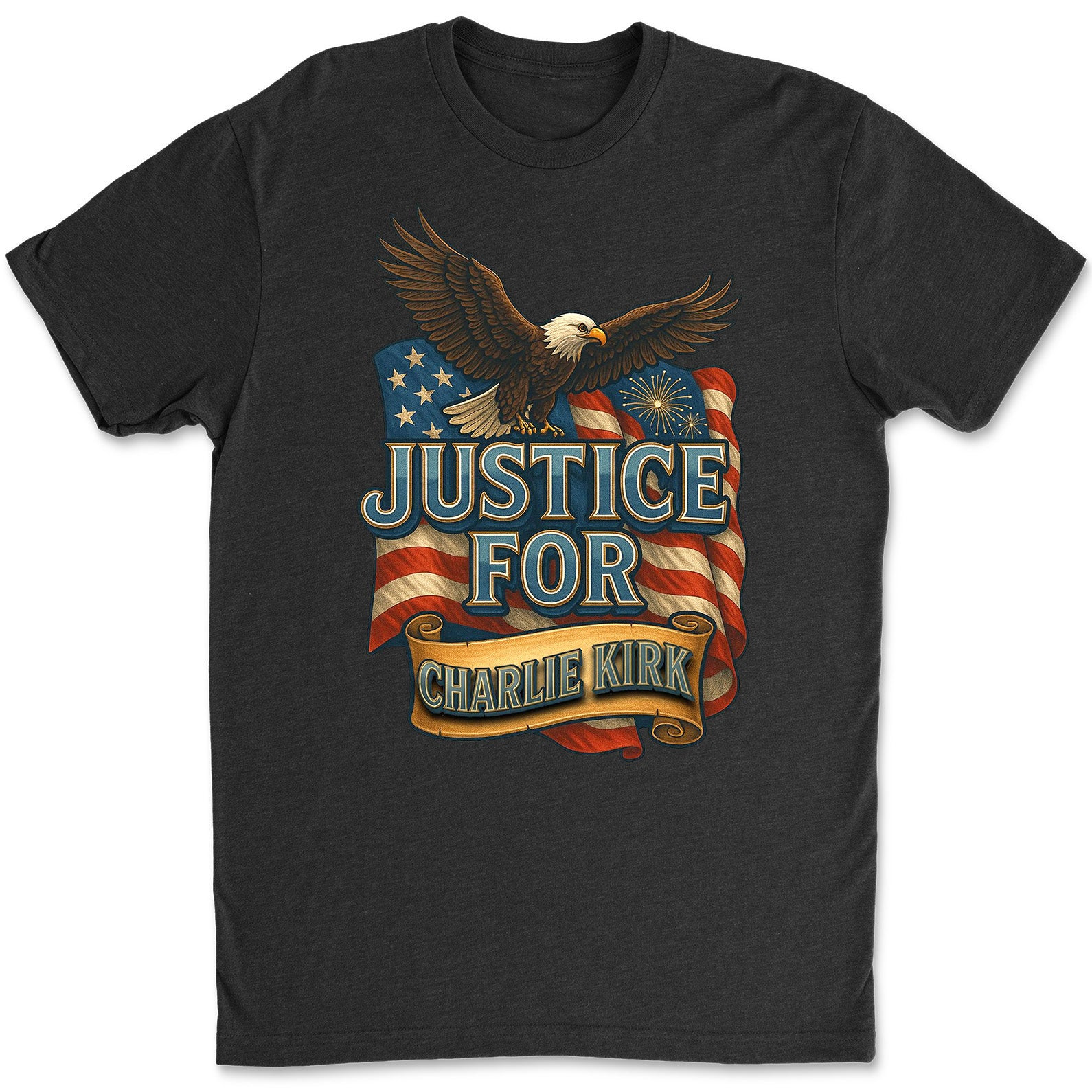 Charlie Kirk Merch Bald Eagle Justice For Charlie Kirk Shirt Gifts For Father Charlie Kirk Merch Bald Eagle Justice For Charlie Kirk Shirt Gifts For Father