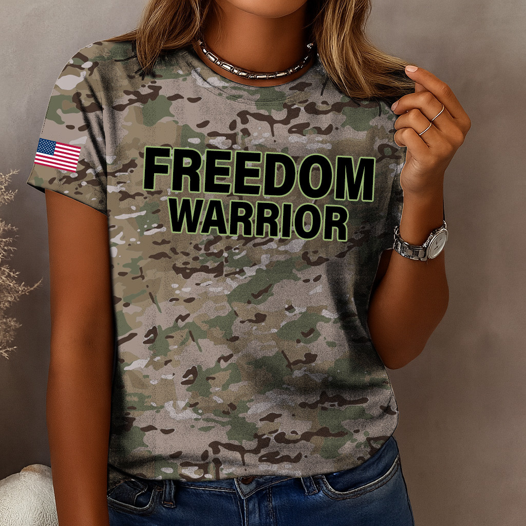 Charlie Kirk Merch Camo Freedom Warrior T-Shirt Charlie Kirk Shirt Freedom Merch Mother Gifts Charlie Kirk Merch Camo Freedom Warrior T-Shirt Charlie Kirk Shirt Freedom Merch Mother Gifts