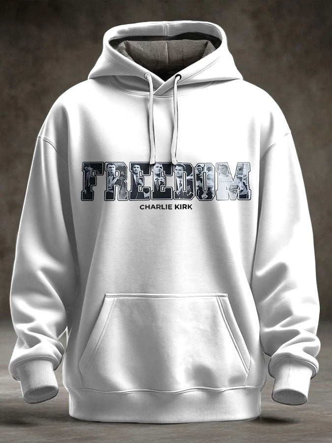 Charlie Kirk Merch Charlie Kirk Freedom Hoodie Patriotic Clothing Gifts For Trump Lovers Charlie Kirk Merch Charlie Kirk Freedom Hoodie Patriotic Clothing Gifts For Trump Lovers
