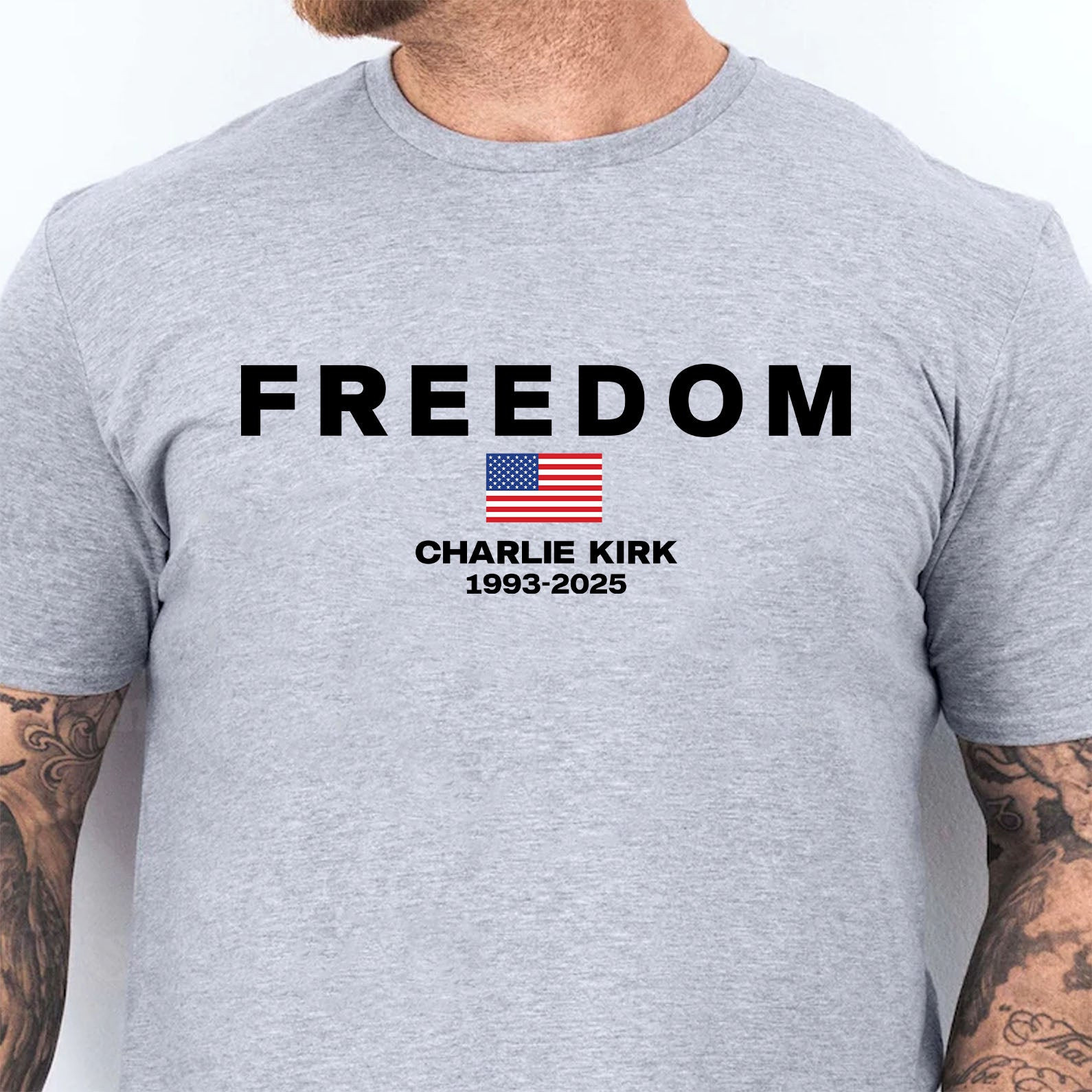 Charlie Kirk Merch Charlie Kirk Freedom Shirt Rest In Peace Charlie Kirk Memorial T-Shirt Charlie Kirk Merch Charlie Kirk Freedom Shirt Rest In Peace Charlie Kirk Memorial T-Shirt
