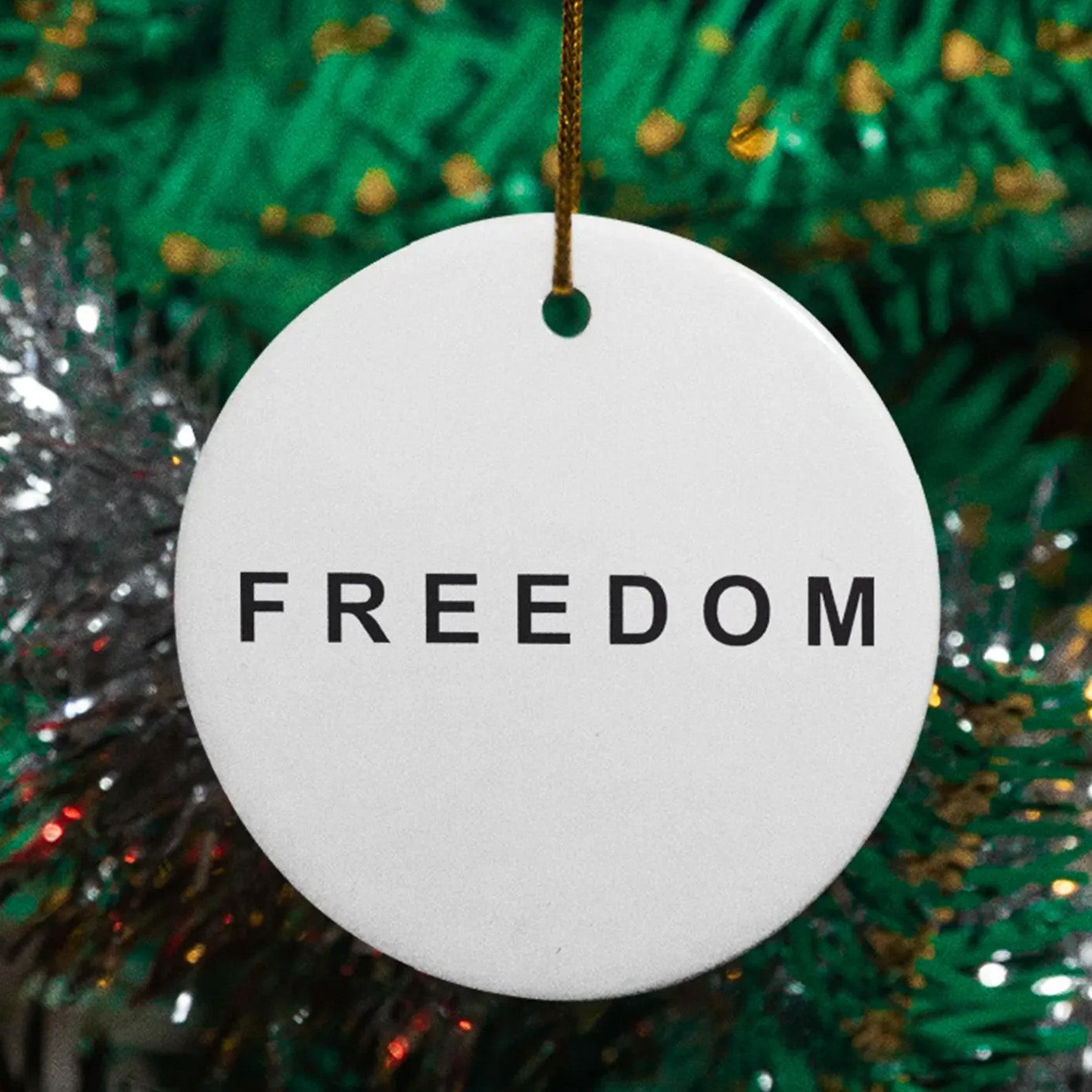 Charlie Kirk Merch Freedom Charlie Kirk Ceramic Ornaments For Christmas Freedom Merch Charlie Kirk Merch Freedom Charlie Kirk Ceramic Ornaments For Christmas Freedom Merch