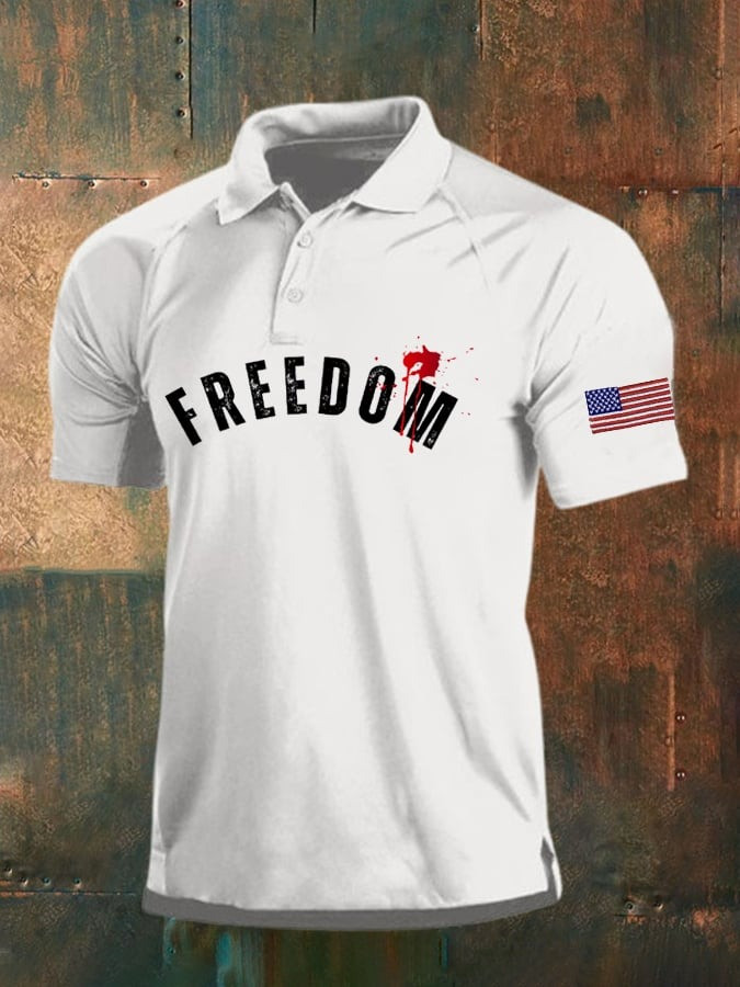 Charlie Kirk Merch Freedom Charlie Kirk Polo Shirt MAGA Gifts For Husband Charlie Kirk Merch Freedom Charlie Kirk Polo Shirt MAGA Gifts For Husband
