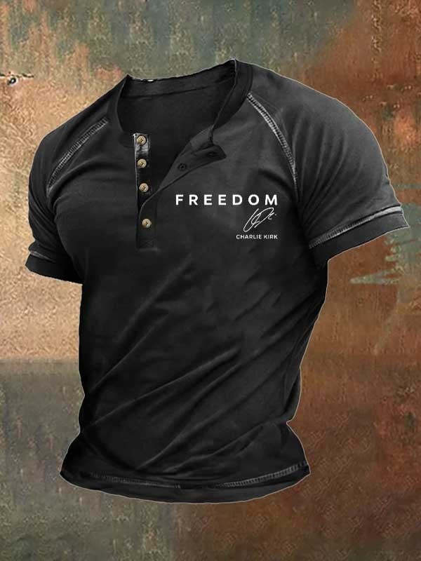 Charlie Kirk Merch FREEDOM Charlie Kirk T-Shirt Gifts For Patriots Charlie Kirk Merch FREEDOM Charlie Kirk T-Shirt Gifts For Patriots