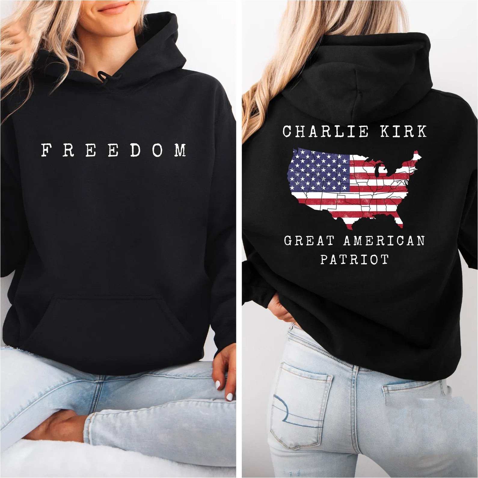 Charlie Kirk Merch Freedom Hoodie Great American Patriot Charlie Kirk Hoodie Gifts For Mom Charlie Kirk Merch Freedom Hoodie Great American Patriot Charlie Kirk Hoodie Gifts For Mom