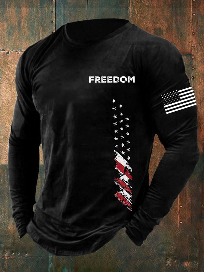 Charlie Kirk Merch Freedom Long Sleeve Shirt RIP Charlie Kirk Shirt TPUSA Merch Dad Gifts Charlie Kirk Merch Freedom Long Sleeve Shirt RIP Charlie Kirk Shirt TPUSA Merch Dad Gifts