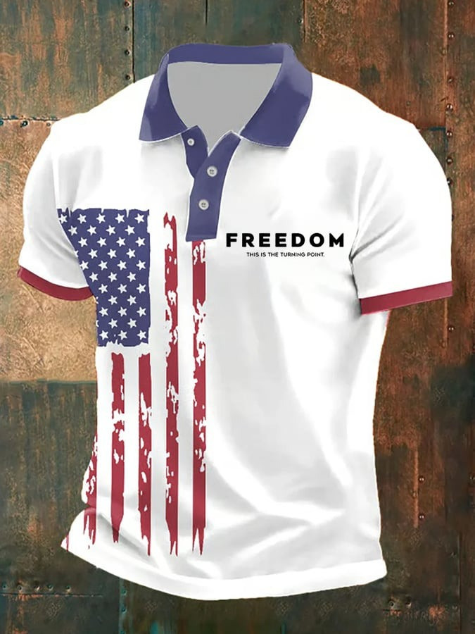 Charlie Kirk Merch Freedom Polo Shirt This Is The Turning Point Shirt TPUSA Merch Dad Gifts Charlie Kirk Merch Freedom Polo Shirt This Is The Turning Point Shirt TPUSA Merch Dad Gifts
