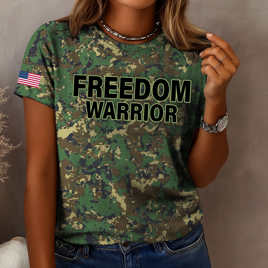 Charlie Kirk Merch Freedom Shirt Freedom Warrior Camo Shirt Charlie Kirk Clothing Patriotic Gift Charlie Kirk Merch Freedom Shirt Freedom Warrior Camo Shirt Charlie Kirk Clothing Patriotic Gift