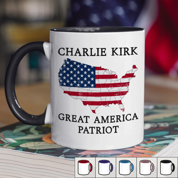 Charlie Kirk Merch Great America Patriot Charlie Kirk Mug Freedom Mug Gifts For Father Charlie Kirk Merch Great America Patriot Charlie Kirk Mug Freedom Mug Gifts For Father