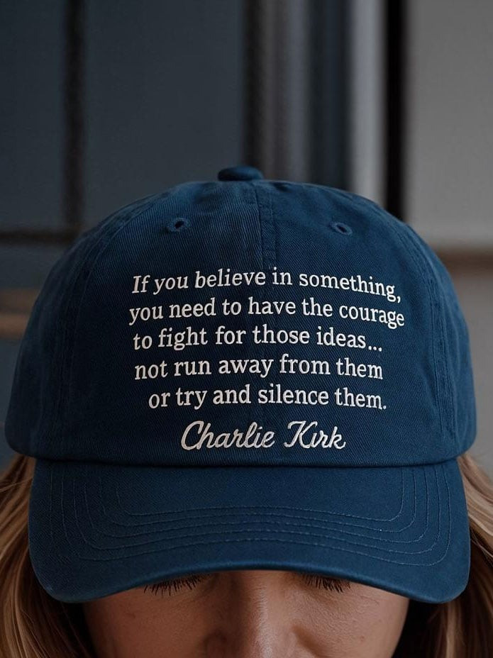 Charlie Kirk Merch If You Believe In Something Hat Charlie Kirk Hat Gifts For MAGA Supporters Charlie Kirk Merch If You Believe In Something Hat Charlie Kirk Hat Gifts For MAGA Supporters