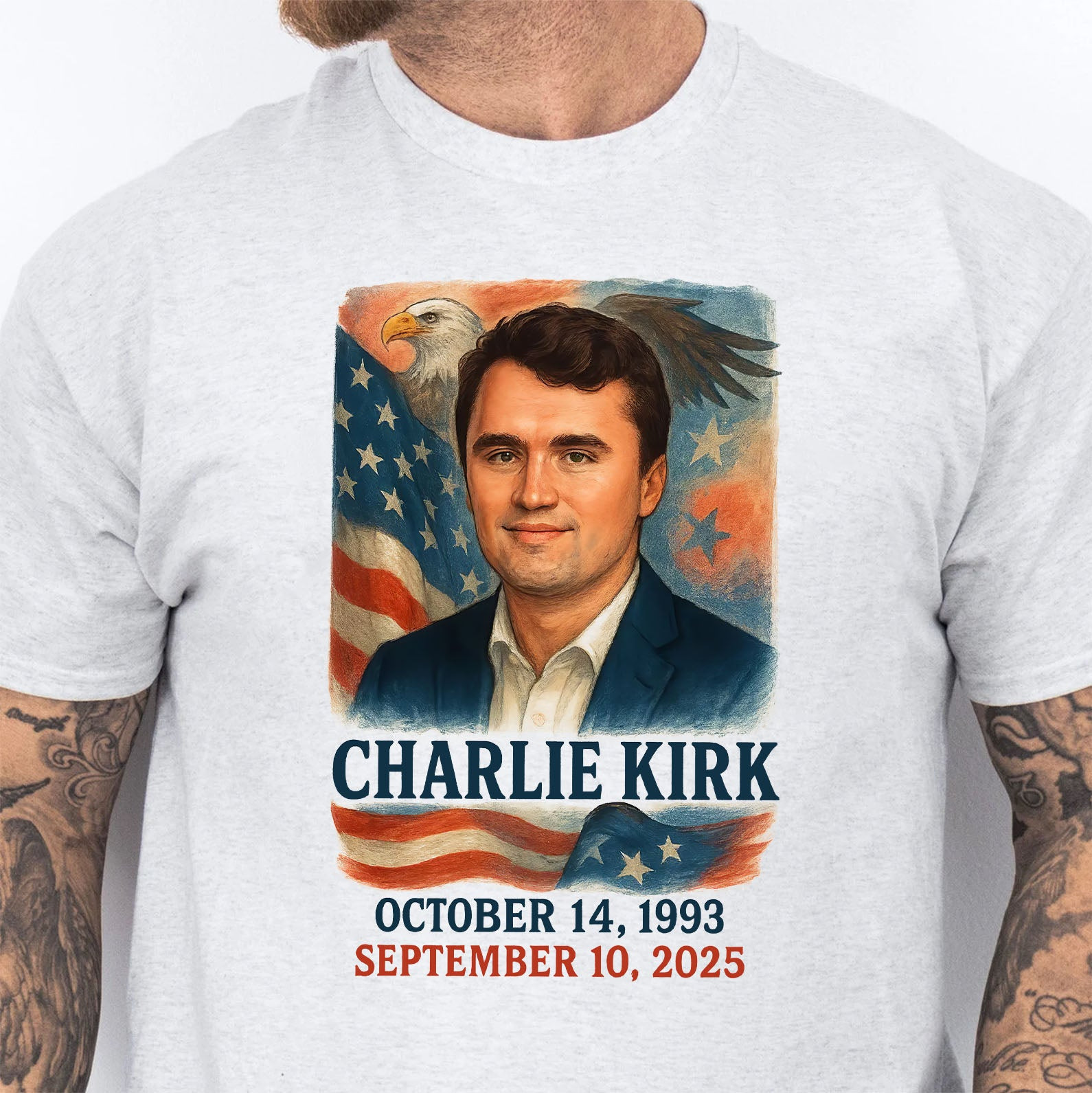 Charlie Kirk Merch In Memory Of Charlie Kirk Shirt Freedom T-Shirt Gifts For Patriots Charlie Kirk Merch In Memory Of Charlie Kirk Shirt Freedom T-Shirt Gifts For Patriots