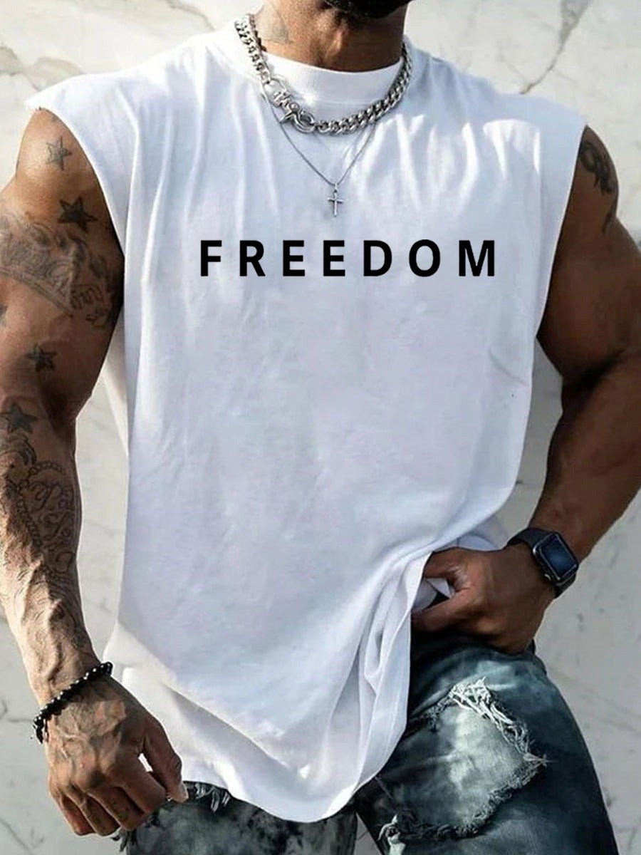 Charlie Kirk Merch Men's Freedom Is Not Free R.I.P Charlie Kirk Sleeveless Vests Gifts For Patriots Charlie Kirk Merch Men's Freedom Is Not Free R.I.P Charlie Kirk Sleeveless Vests Gifts For Patriots