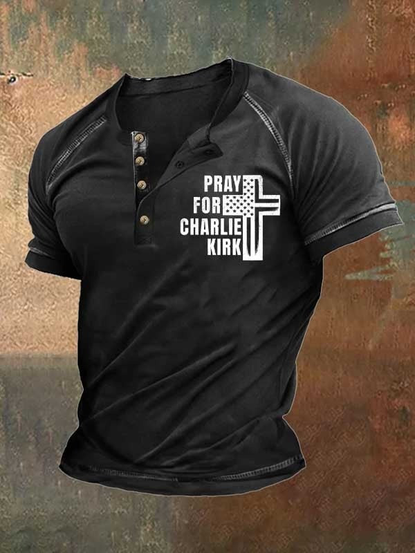 Charlie Kirk Merch Pray for Charlie Kirk Cross Christ T-Shirt Gifts For Patriots Charlie Kirk Merch Pray for Charlie Kirk Cross Christ T-Shirt Gifts For Patriots