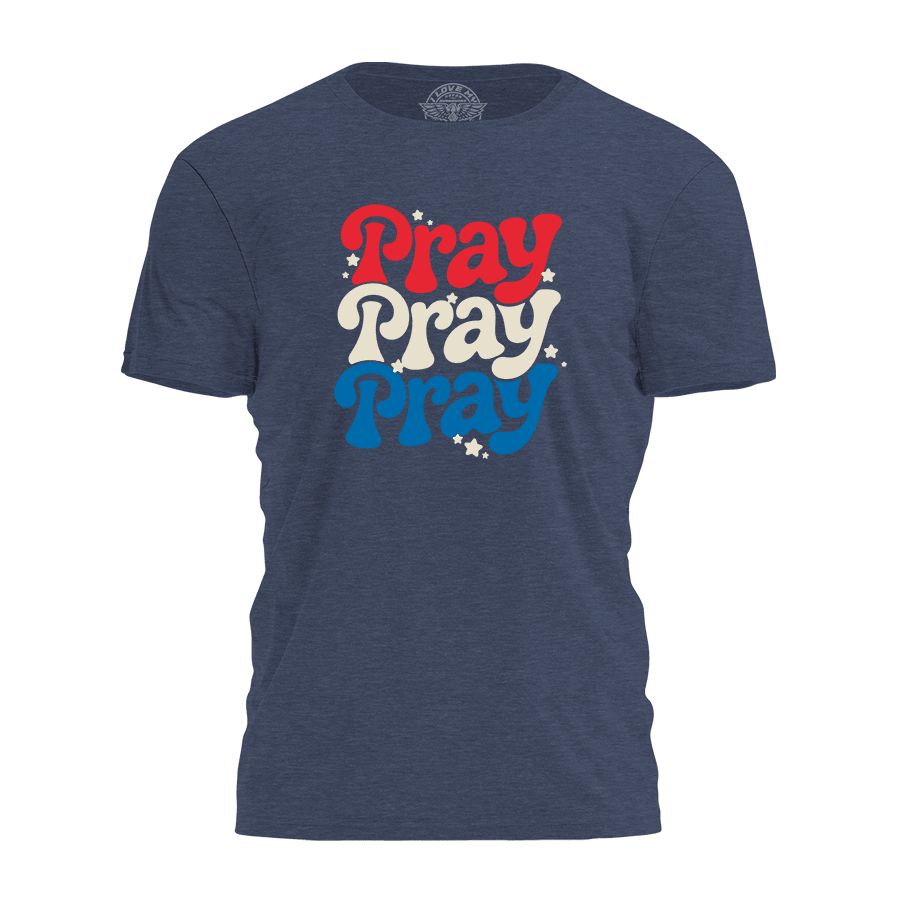 Charlie Kirk Merch Pray Pray Pray Shirt Charlie Kirk Memorial Shirt Gifts For Trump Lovers Charlie Kirk Merch Pray Pray Pray Shirt Charlie Kirk Memorial Shirt Gifts For Trump Lovers