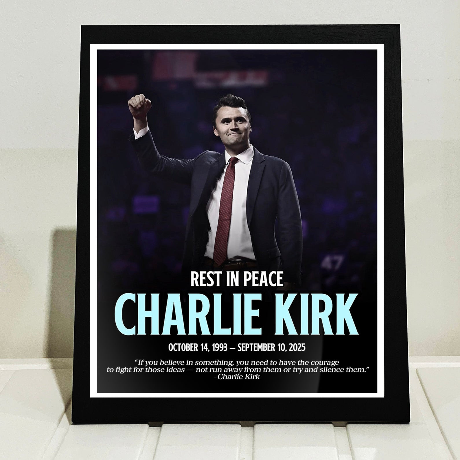 Charlie Kirk Merch Rest In Peace Charlie Kirk Picture Poster Freedom Merch Gifts For Patriots Charlie Kirk Merch Rest In Peace Charlie Kirk Picture Poster Freedom Merch Gifts For Patriots