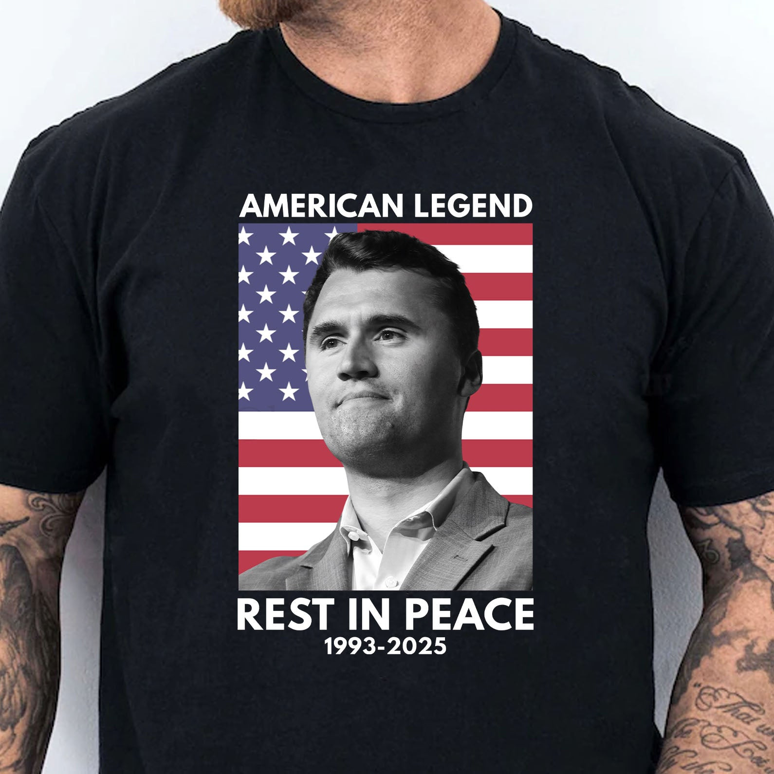 Charlie Kirk Merch Rest in Peace Charlie Kirk Shirt American Legend T-Shirt Gifts For Dad Charlie Kirk Merch Rest in Peace Charlie Kirk Shirt American Legend T-Shirt Gifts For Dad