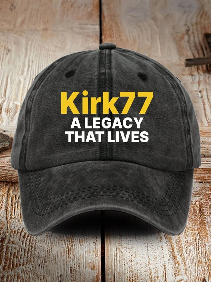 Charlie Kirk Merch Retro A Legacy That Lives Print Baseball Cap 2 Gifts For Patriots Charlie Kirk Merch Retro A Legacy That Lives Print Baseball Cap 2 Gifts For Patriots