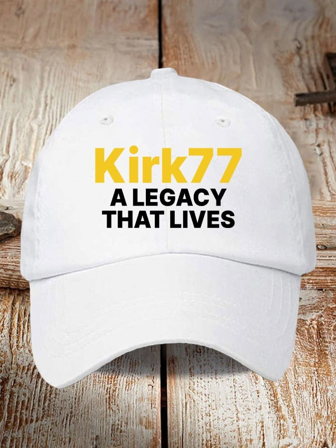 Charlie Kirk Merch Retro A Legacy That Lives Print Baseball Cap 3 Gifts For Patriots Charlie Kirk Merch Retro A Legacy That Lives Print Baseball Cap 3 Gifts For Patriots