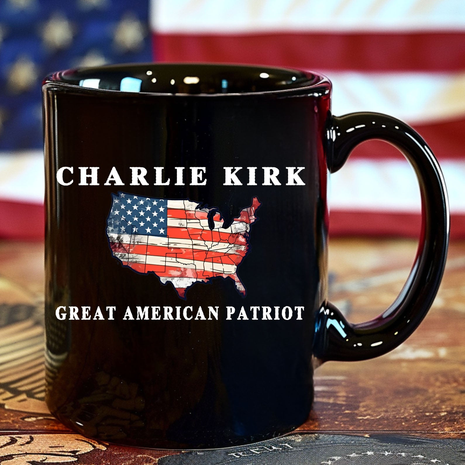 Charlie Kirk Merch RIP Charlie Kirk Mug Great American Patriot Mug Gifts For Father Charlie Kirk Merch RIP Charlie Kirk Mug Great American Patriot Mug Gifts For Father