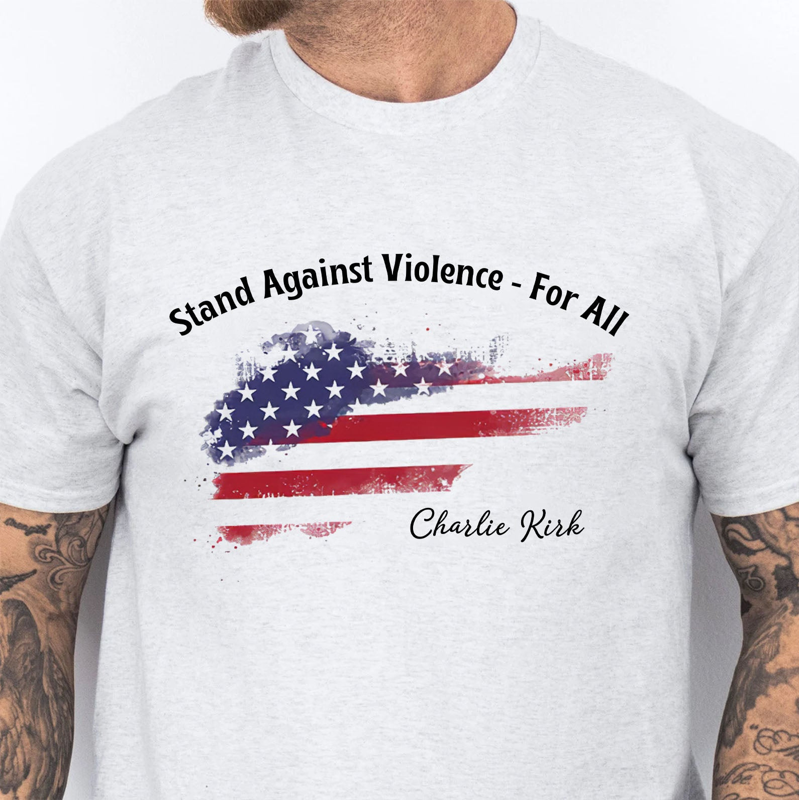 Charlie Kirk Merch Stand Against For All Shirt Charlie Kirk Inspired T-Shirt Patriotic Tees Charlie Kirk Merch Stand Against For All Shirt Charlie Kirk Inspired T-Shirt Patriotic Tees