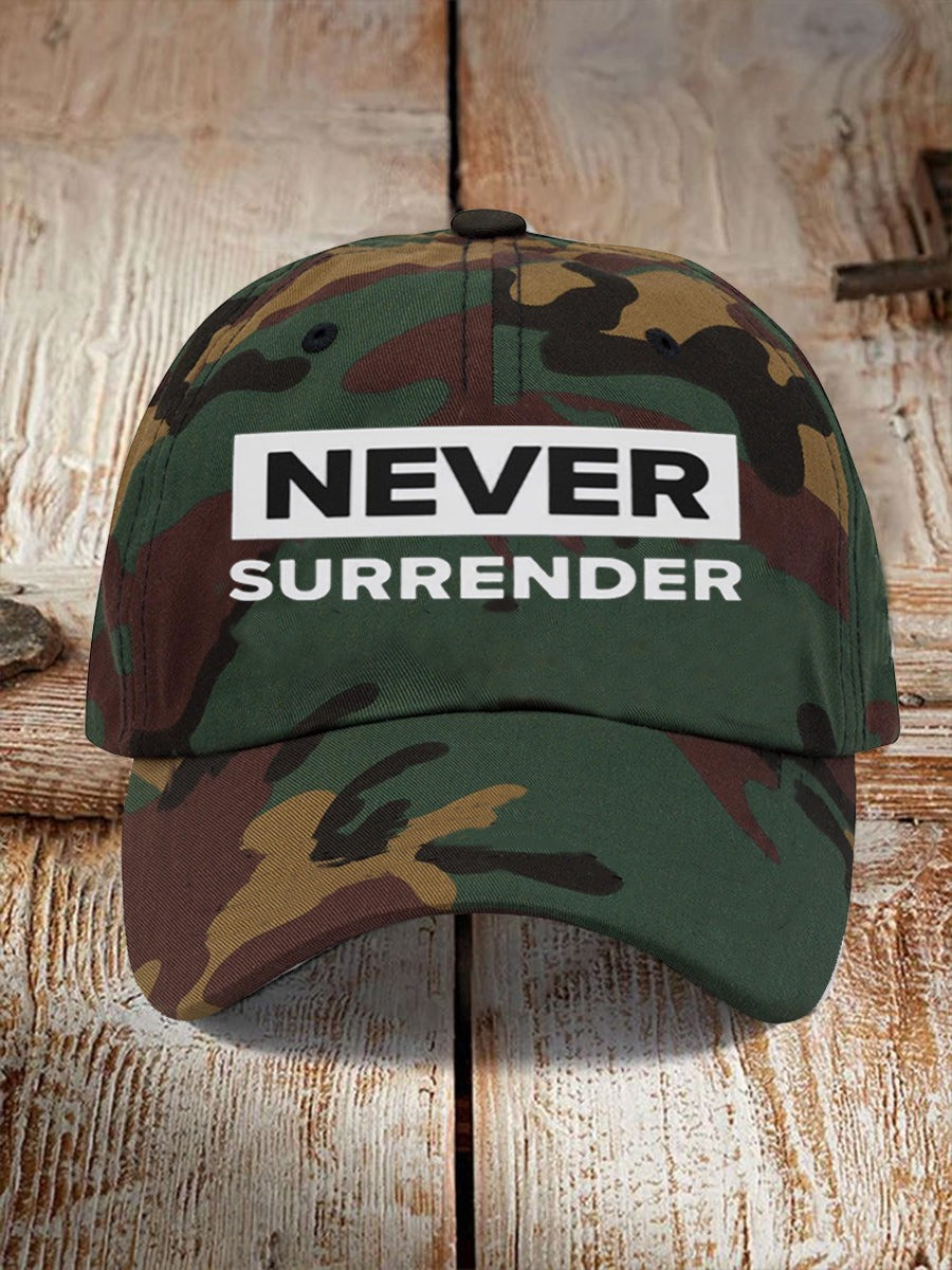 Charlie Kirk Merch Unisex Never Surrender Print Hat Gifts For Patriots Charlie Kirk Merch Unisex Never Surrender Print Hat Gifts For Patriots