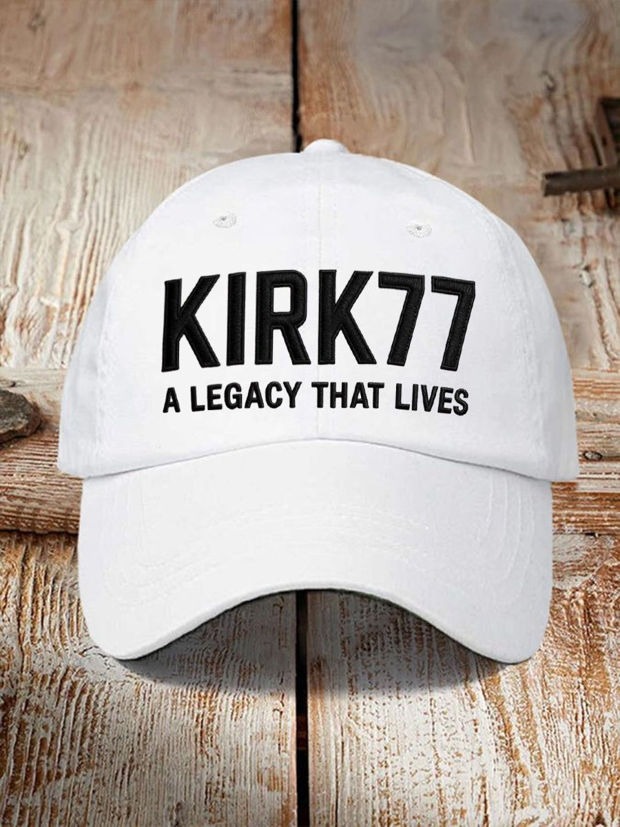 Charlie Kirk Merch Unisex Resort Kirk77 A Legacy That Lives Design Print Hat Gifts For Patriots Charlie Kirk Merch Unisex Resort Kirk77 A Legacy That Lives Design Print Hat Gifts For Patriots