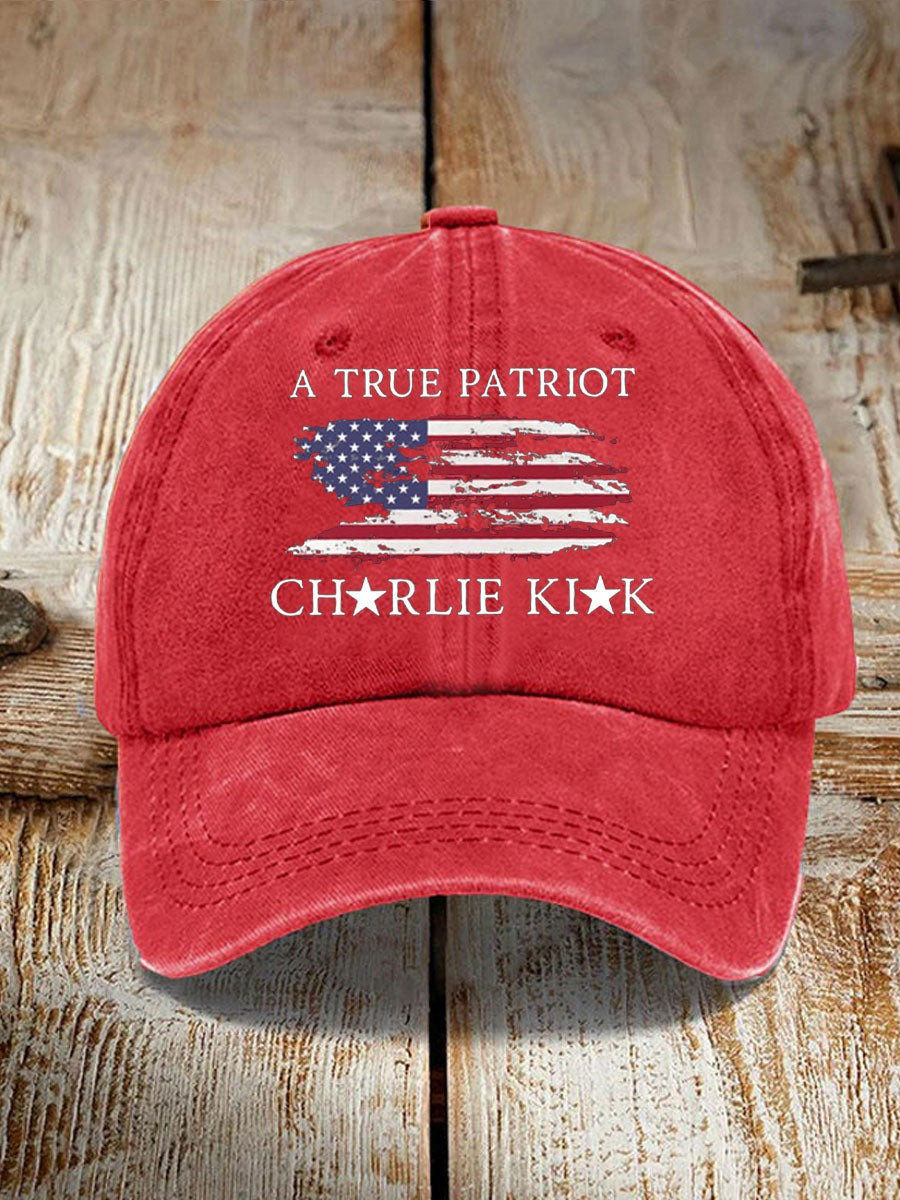 Charlie Kirk Merch UnisexTurning Point Flag Print Hat Gifts For Patriots Charlie Kirk Merch UnisexTurning Point Flag Print Hat Gifts For Patriots