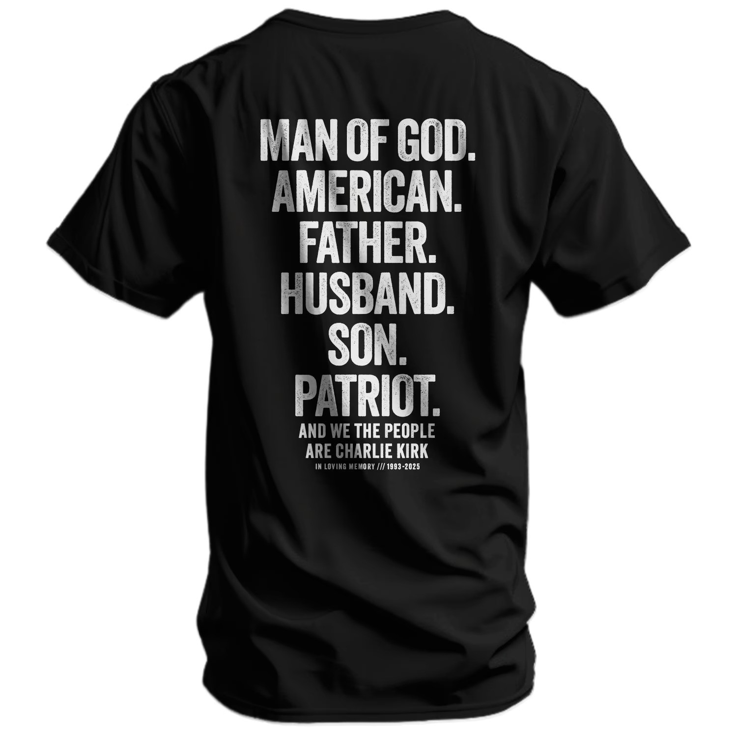 Charlie Kirk Merch We The People Are Charlie Kirk T-Shirt Memorial Tee Gifts For Supporters Charlie Kirk Merch We The People Are Charlie Kirk T-Shirt Memorial Tee Gifts For Supporters