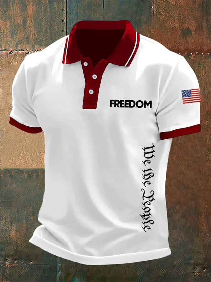 Charlie Kirk Merch We The People Freedom Polo Shirt Charlie Kirk TPUSA Merch Gifts For Trump Fan Charlie Kirk Merch We The People Freedom Polo Shirt Charlie Kirk TPUSA Merch Gifts For Trump Fan
