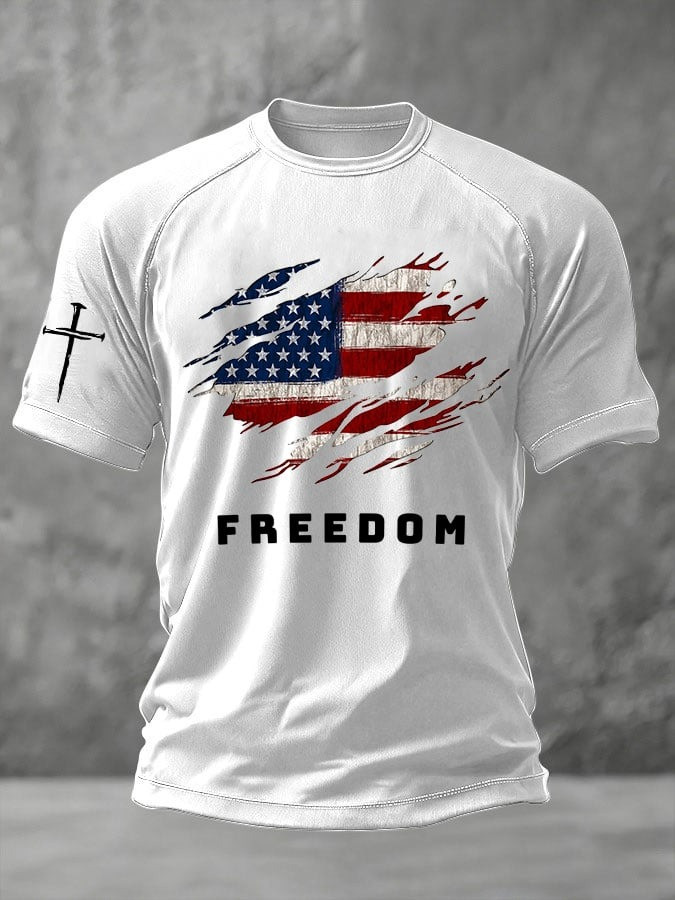 Charlie Kirk Merch White Freedom Shirt Charlie Kirk T-Shirt TPUSA Merch Gifts For Dad Charlie Kirk Merch White Freedom Shirt Charlie Kirk T-Shirt TPUSA Merch Gifts For Dad