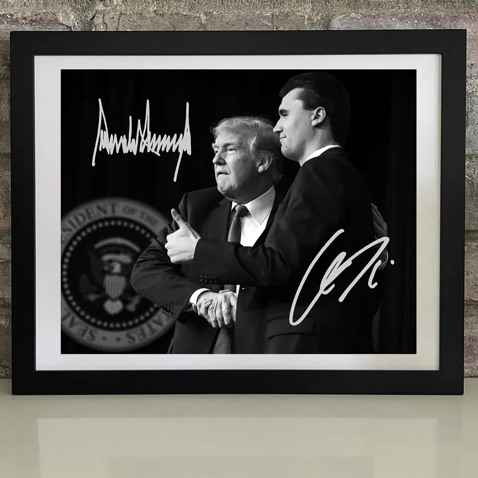 Charlie Kirk Picture Poster Donald Trump And Charlie Kirk Poster Kirk Merchandise Charlie Kirk Picture Poster Donald Trump And Charlie Kirk Poster Kirk Merchandise