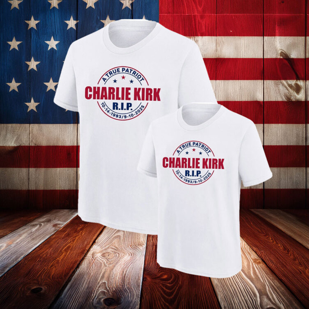 Charlie Kirk Rip A True Patriot USA Flag Shirt Charlie Kirk Rip A True Patriot USA Flag Shirt