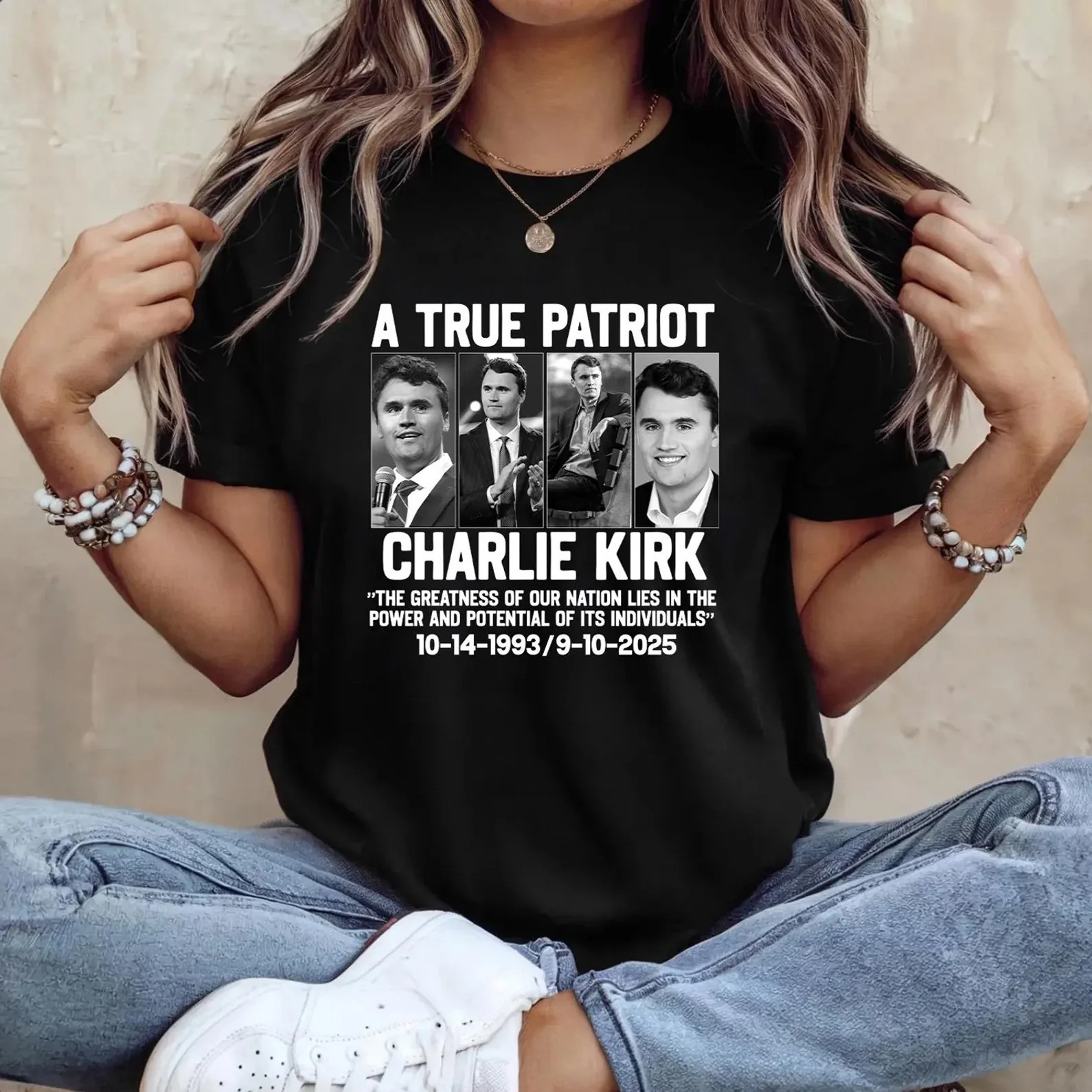 Charlie Kirk Shirt A True Patriot Charlie Kirk Clothing Patriotic Gifts For Wife Charlie Kirk Shirt A True Patriot Charlie Kirk Clothing Patriotic Gifts For Wife