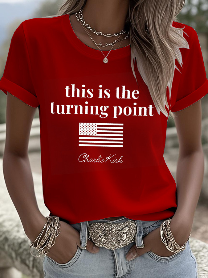Charlie Kirk Shirt This Is The Turning Point Shirt Charlie Kirk Merch Gifts For Patriots Charlie Kirk Shirt This Is The Turning Point Shirt Charlie Kirk Merch Gifts For Patriots