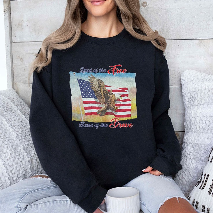 Charlie Kirk Shooter Land Of The Free Home Of The Brave Sweatshirt American Flag Eagle Shirt Charlie Kirk Shooter Land Of The Free Home Of The Brave Sweatshirt American Flag Eagle Shirt