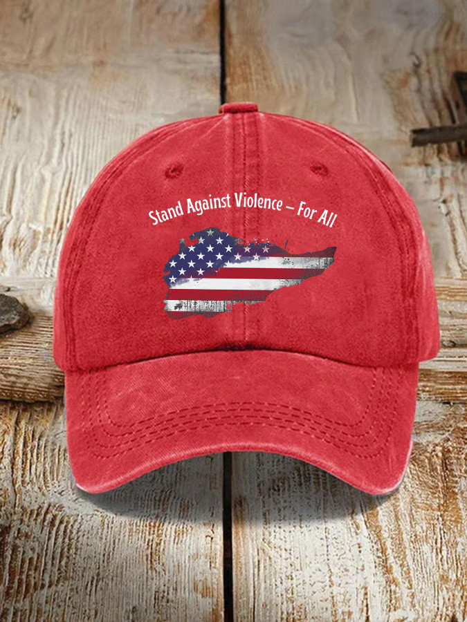 Charlie Kirk Shooters Hat Red Stand Against Violence For All Hat Gifts For Patriots Charlie Kirk Shooters Hat Red Stand Against Violence For All Hat Gifts For Patriots