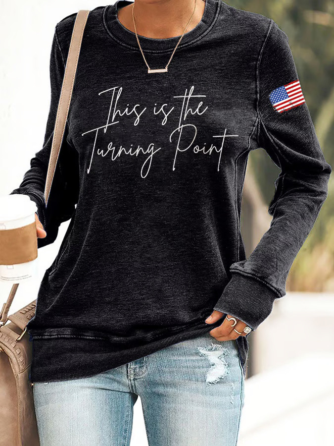 Charlie Kirk Shooters Shirt Retro This Is The Turning Point Shop Sweatshirt Charlie Kirk Shooters Shirt Retro This Is The Turning Point Shop Sweatshirt