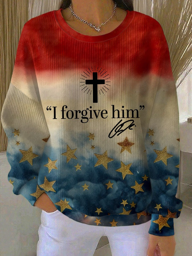 Charlie Kirk Sweatshirt I Forgive Him Sweatshirt Charlie Kirk Memorial Merch Gifts For Her Charlie Kirk Sweatshirt I Forgive Him Sweatshirt Charlie Kirk Memorial Merch Gifts For Her