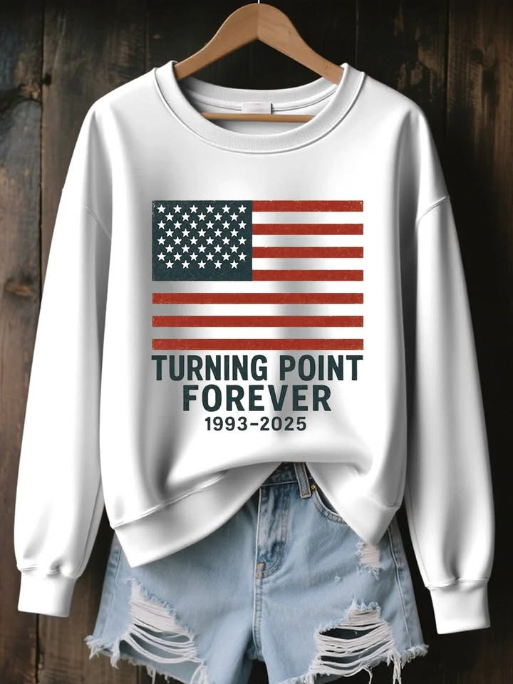 Charlie Kirk Sweatshirt Turning Point Forever 1993 2025 Sweatshirt Charlie Kirk Merch Charlie Kirk Sweatshirt Turning Point Forever 1993 2025 Sweatshirt Charlie Kirk Merch