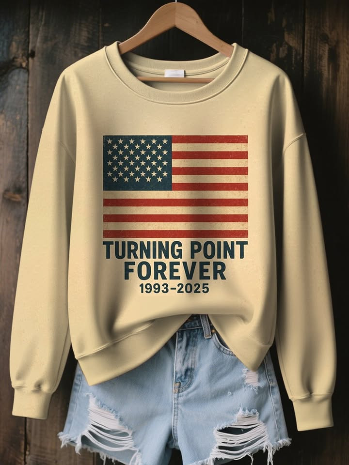 Charlie Kirk Sweatshirt Turning Point Forever 1993 2025 Sweatshirt Charlie Kirk Merch Charlie Kirk Sweatshirt Turning Point Forever 1993 2025 Sweatshirt Charlie Kirk Merch