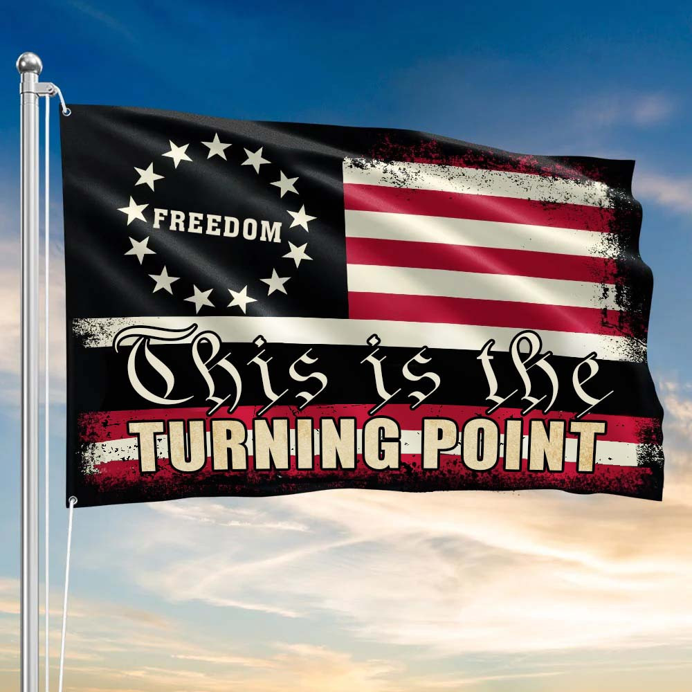 Charlie Kirk This Is The Turning Point Flag Freedom USA Flag Charlie Kirk Merchandise Charlie Kirk This Is The Turning Point Flag Freedom USA Flag Charlie Kirk Merchandise