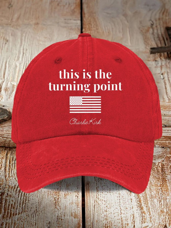 Charlie Kirk This Is The Turning Point Hat Charlie Kirk Merch TPUSA Merch Gifts For Patriots Charlie Kirk This Is The Turning Point Hat Charlie Kirk Merch TPUSA Merch Gifts For Patriots