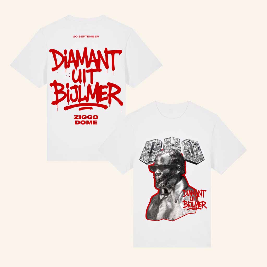 Cho Merch Diamant Uit Bijlmer White T-Shirt Music Gift Ideas For Guys Cho Merch Diamant Uit Bijlmer White T-Shirt Music Gift Ideas For Guys