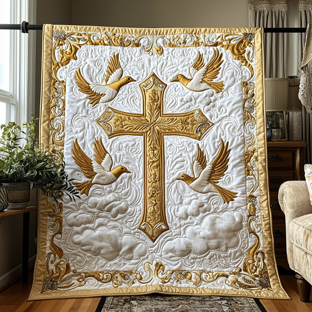 Christian Cross Blessings Quilted Blanket Nice Throw Blanket Faith Based Gifts Christian Cross Blessings Quilted Blanket Nice Throw Blanket Faith Based Gifts