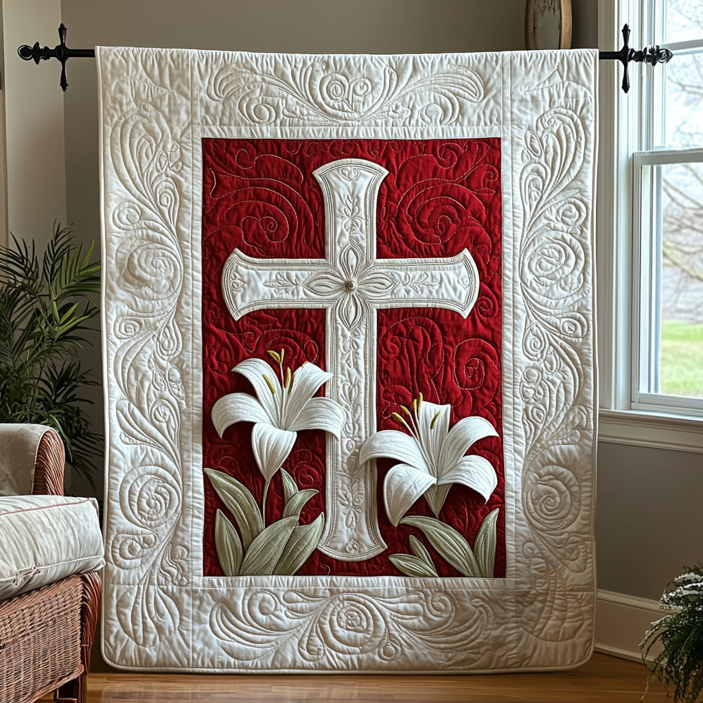 Christian Cross Hope Quilted Blanket Nice Throw Blanket Christian Faith Gifts For Her Christian Cross Hope Quilted Blanket Nice Throw Blanket Christian Faith Gifts For Her
